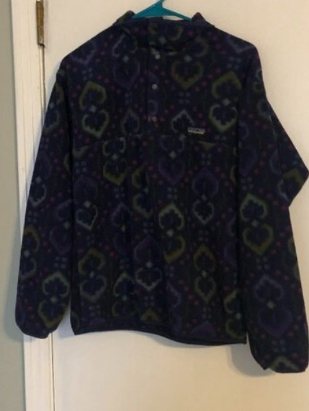 Vintage 1994 Patagonia Paisley Synchilla Snap Pullover